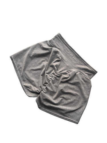 JADE.KELLY grey gym shorts