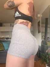 Load image into Gallery viewer, JADE.KELLY grey gym shorts
