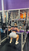 Load image into Gallery viewer, JADE.KELLY grey gym shorts
