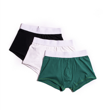 Load image into Gallery viewer, GREEN WHITE BLACK PLAIN TRUNK 3 PACK
