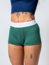 Load image into Gallery viewer, WOMENS GREEN PLAIN TRUNK FRONT
