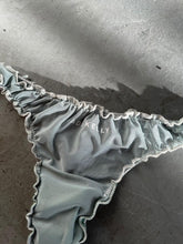 Load image into Gallery viewer, MINT MESH FRILLY THONG
