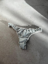 Load image into Gallery viewer, MINT MESH FRILLY THONG
